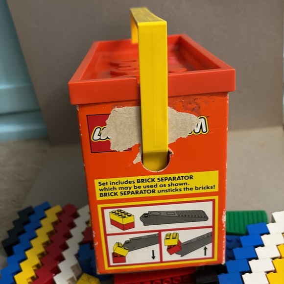 1990 Lego Basic Set #325 Tote Pack - Picture 5 of 9